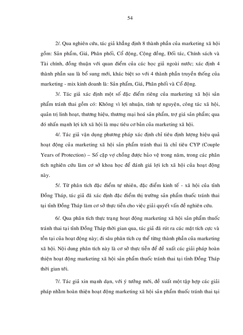 image for page Hoàn thiện hoạt động marketing xã hội sản phẩm thuốc tránh thai tại tỉnh đồng tháp đến năm 2020