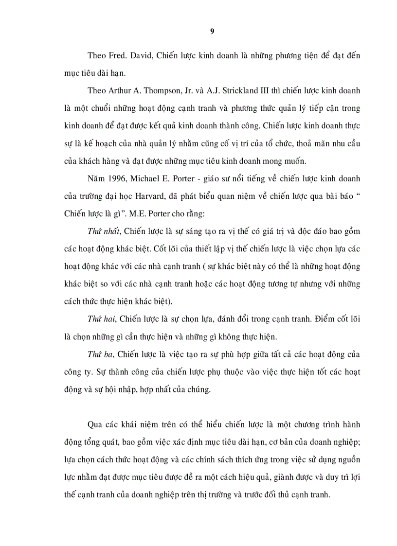 image for page Chiến lược phát triển công ty dệt may 7 đến năm 2015