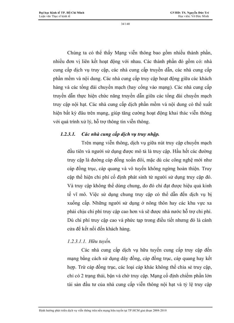 image for page Định hướng phát triển dịch vụ viễn thông trên nền mạng hữu tuyến tại tp hcm giai đoạn 2008 2010