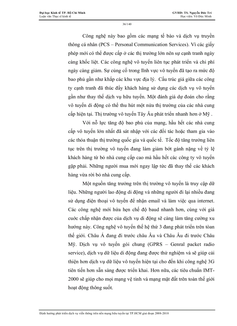 image for page Định hướng phát triển dịch vụ viễn thông trên nền mạng hữu tuyến tại tp hcm giai đoạn 2008 2010