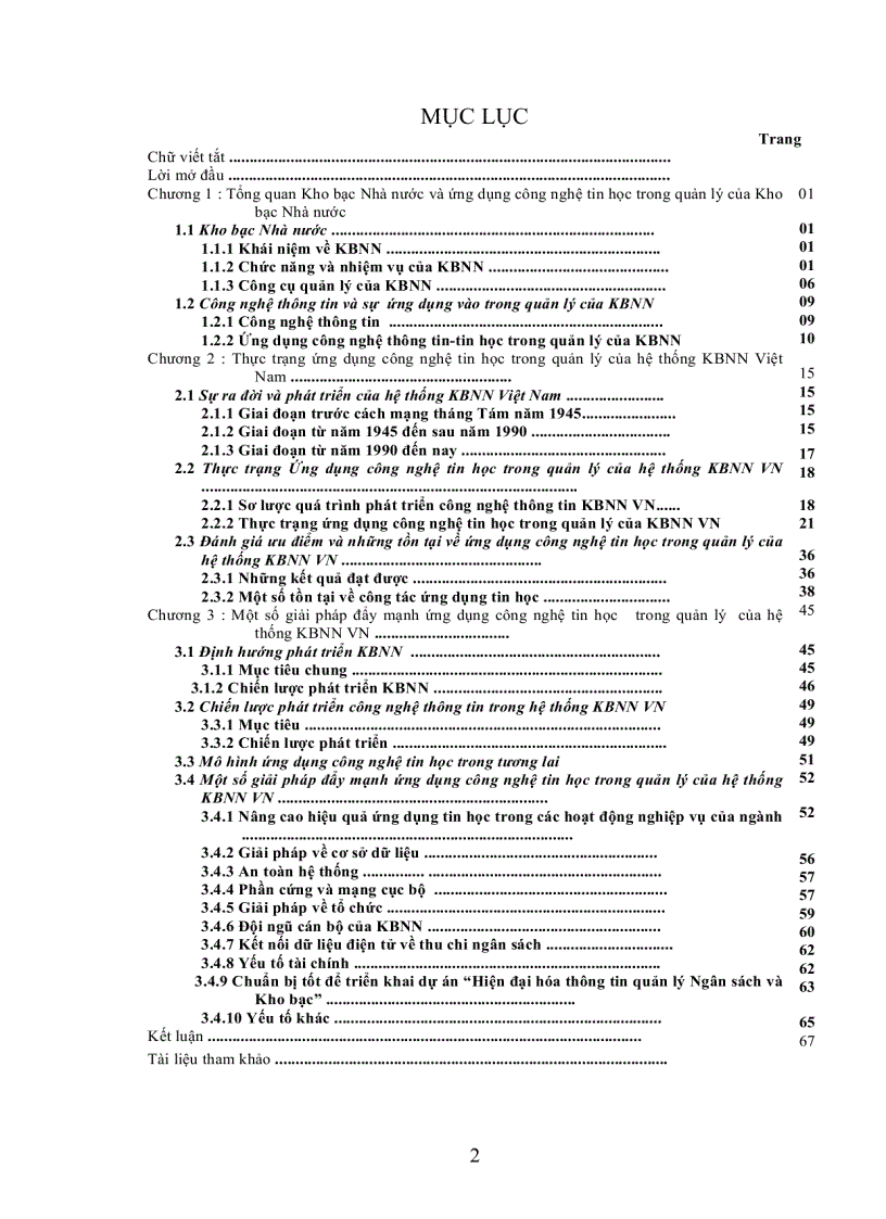 image for page Ứng dụng công nghệ tin học trong quản lý của hệ thống Kho bạc Nhà nước Việt Nam Thực trạng và giải pháp