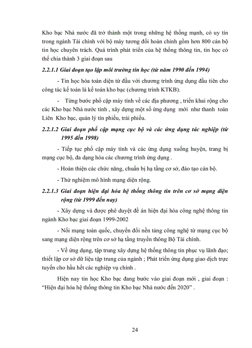 image for page Ứng dụng công nghệ tin học trong quản lý của hệ thống Kho bạc Nhà nước Việt Nam Thực trạng và giải pháp