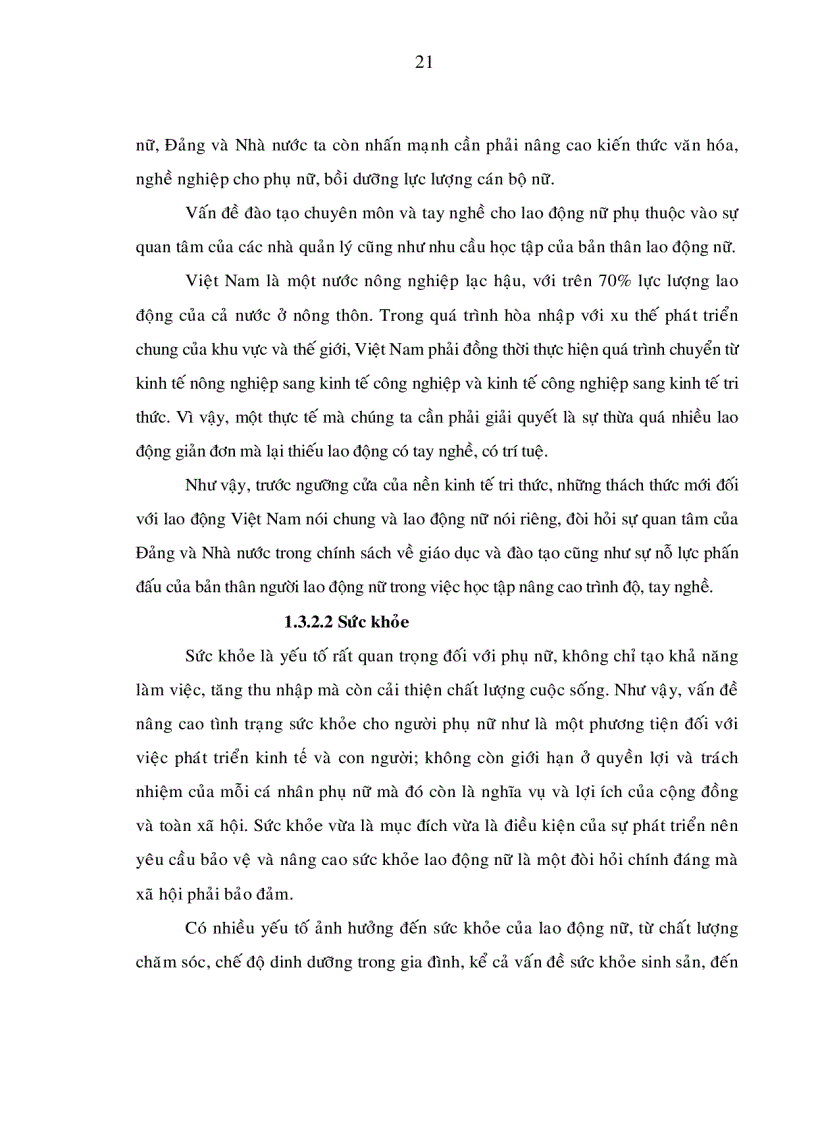 image for page Giải pháp nhằm nâng cao hiệu quả giải quyết việc làm cho lao động nữ trong quá trình phát triển kinh tế xã hội huyện hóc môn