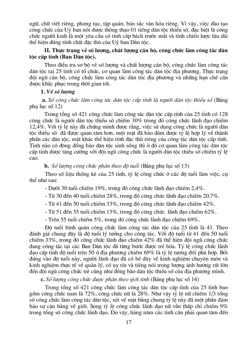 image for page Xây dựng tiêu chuẩn chức danh tiêu chuẩn nghiệp vụ các ngạch công chức thuộc các đơn vị tổ chức làm công tác dân tộc từ trung ương đến địa phương