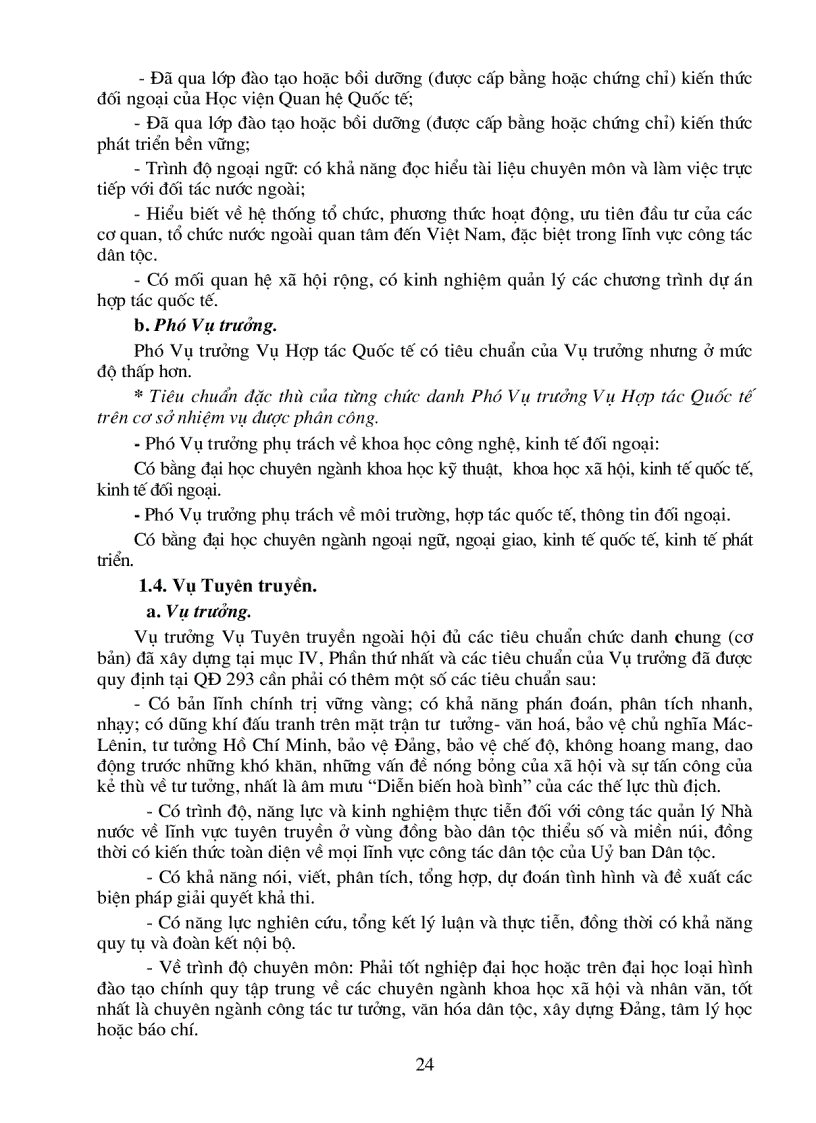 image for page Xây dựng tiêu chuẩn chức danh tiêu chuẩn nghiệp vụ các ngạch công chức thuộc các đơn vị tổ chức làm công tác dân tộc từ trung ương đến địa phương