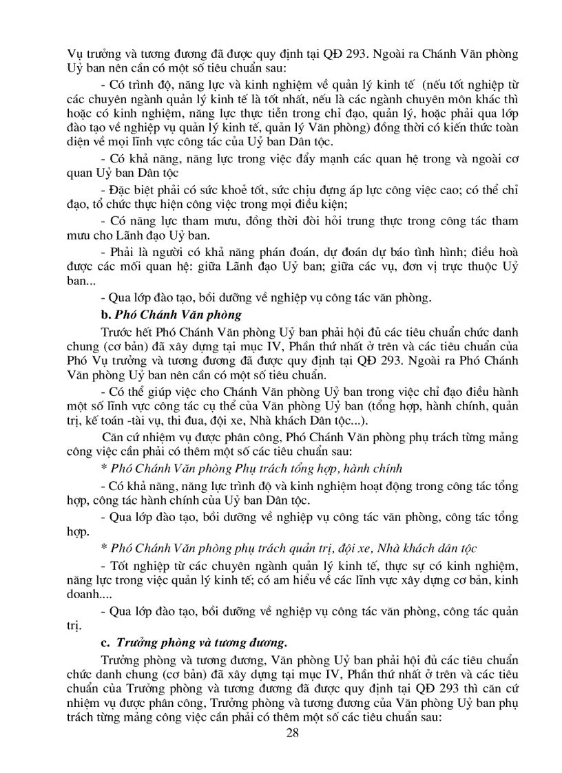 image for page Xây dựng tiêu chuẩn chức danh tiêu chuẩn nghiệp vụ các ngạch công chức thuộc các đơn vị tổ chức làm công tác dân tộc từ trung ương đến địa phương