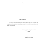 Tổng hợp và chuyển hóa một số xeton α β không no chứa vòng benzopiron