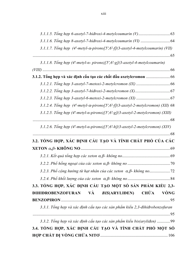 image for page Tổng hợp và chuyển hóa một số xeton α β không no chứa vòng benzopiron