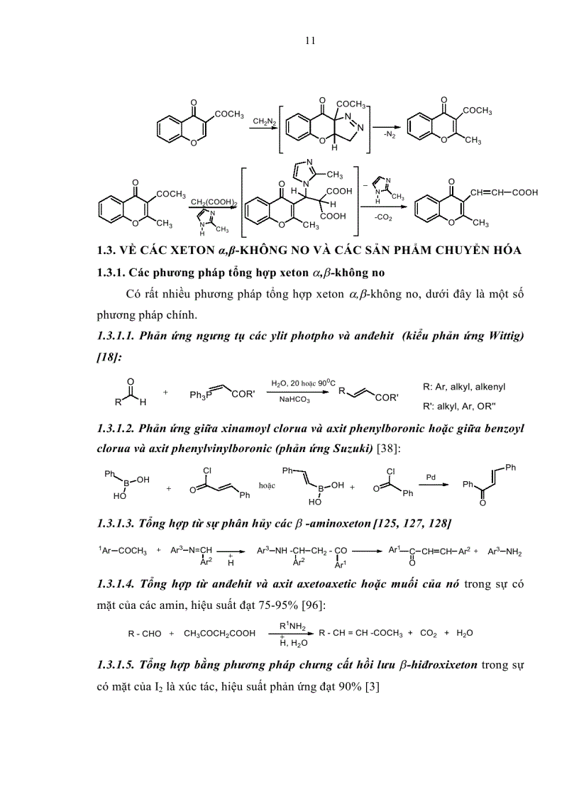 image for page Tổng hợp và chuyển hóa một số xeton α β không no chứa vòng benzopiron