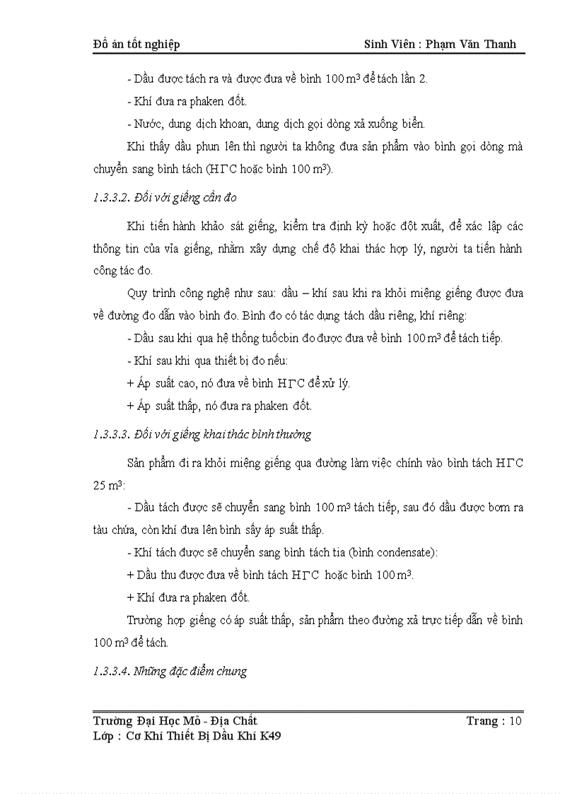 image for page Nghiên cứu Bình Tách C 1 và hệ thống điều chỉnh kiểm tra mực chất lỏng và áp suất bình tách C1 trong hệ thống thu gom