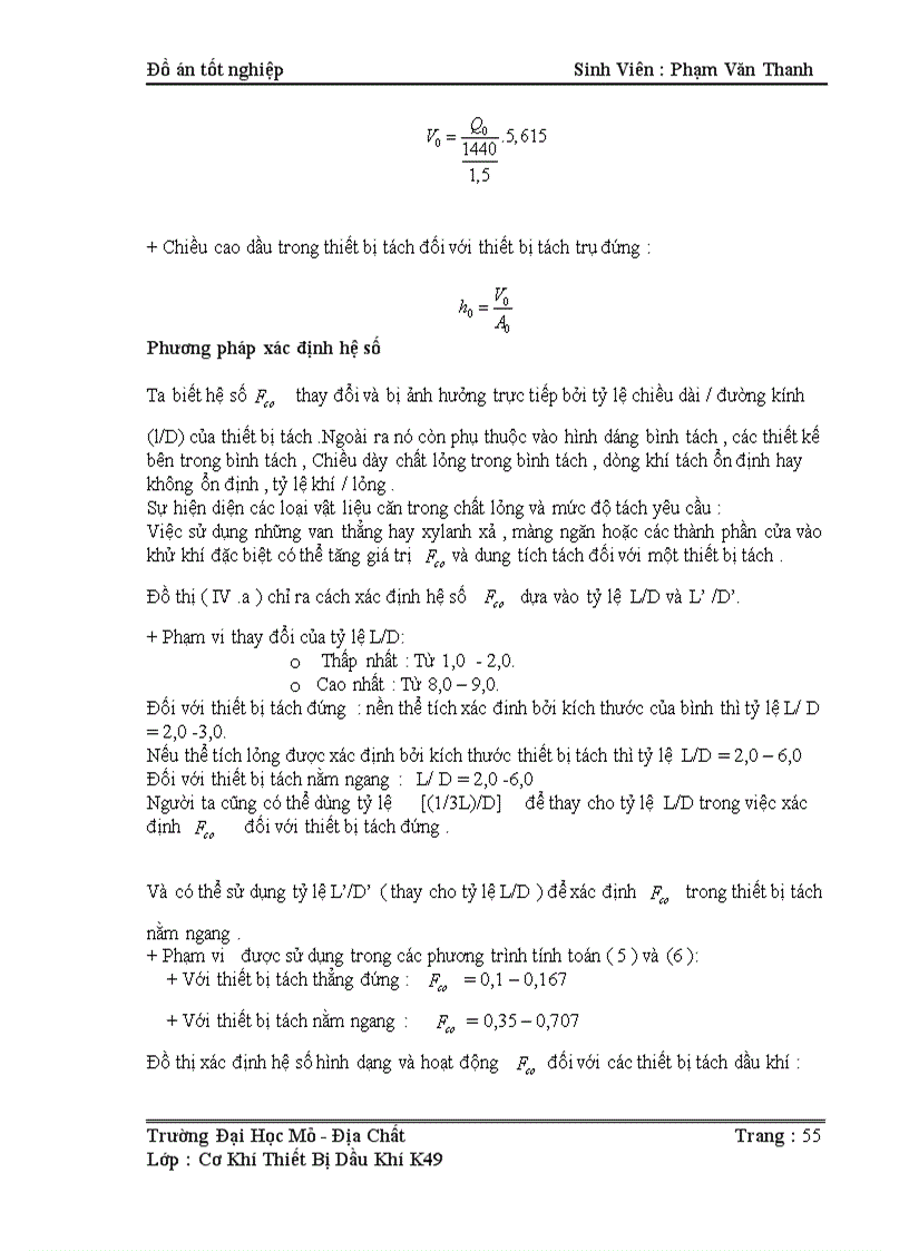 image for page Nghiên cứu Bình Tách C 1 và hệ thống điều chỉnh kiểm tra mực chất lỏng và áp suất bình tách C1 trong hệ thống thu gom
