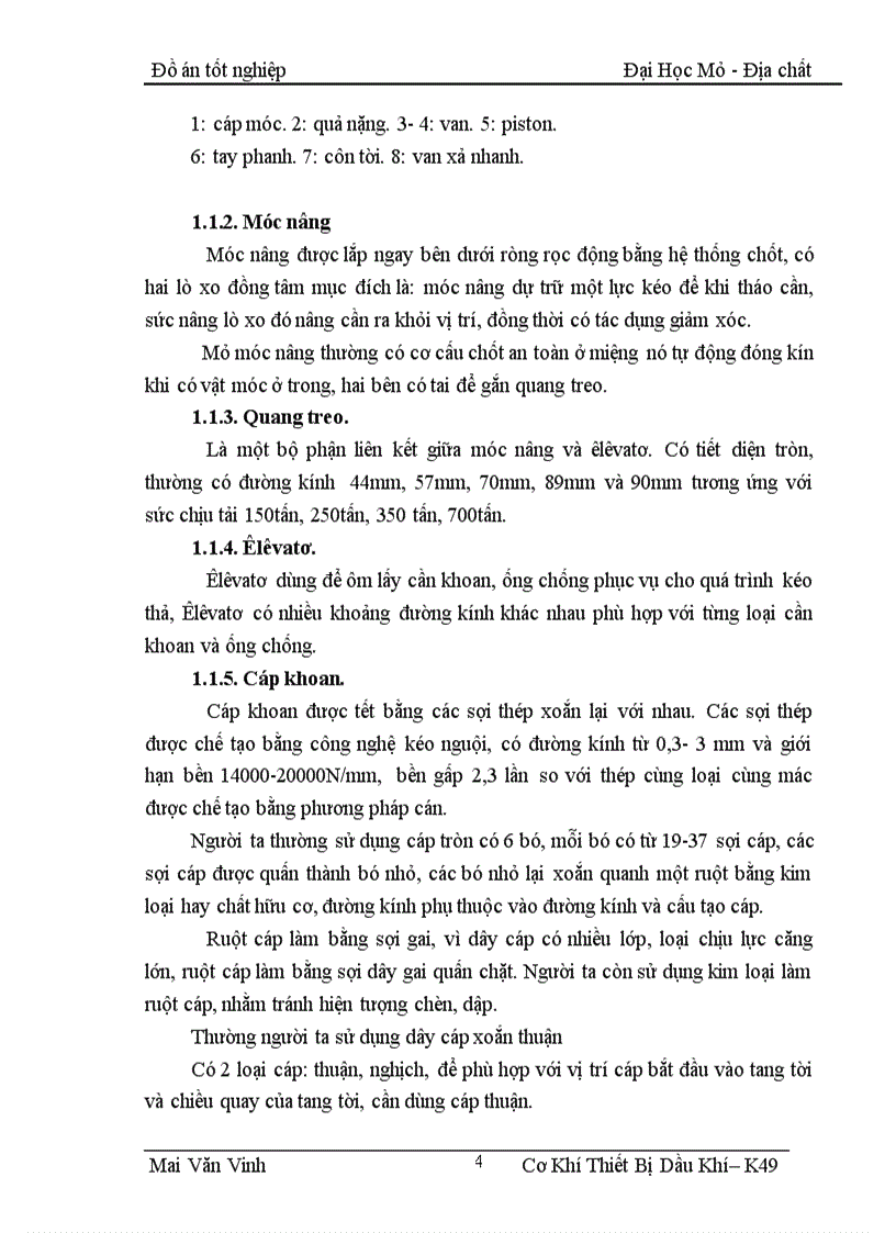 image for page Nguyên lý hoạt động cấu tạo một số dạng hỏng hóc và vận hành bộ tời khoan LBU 1200 Chuyên đề Nghiên cứu bộ hãm tời phụ
