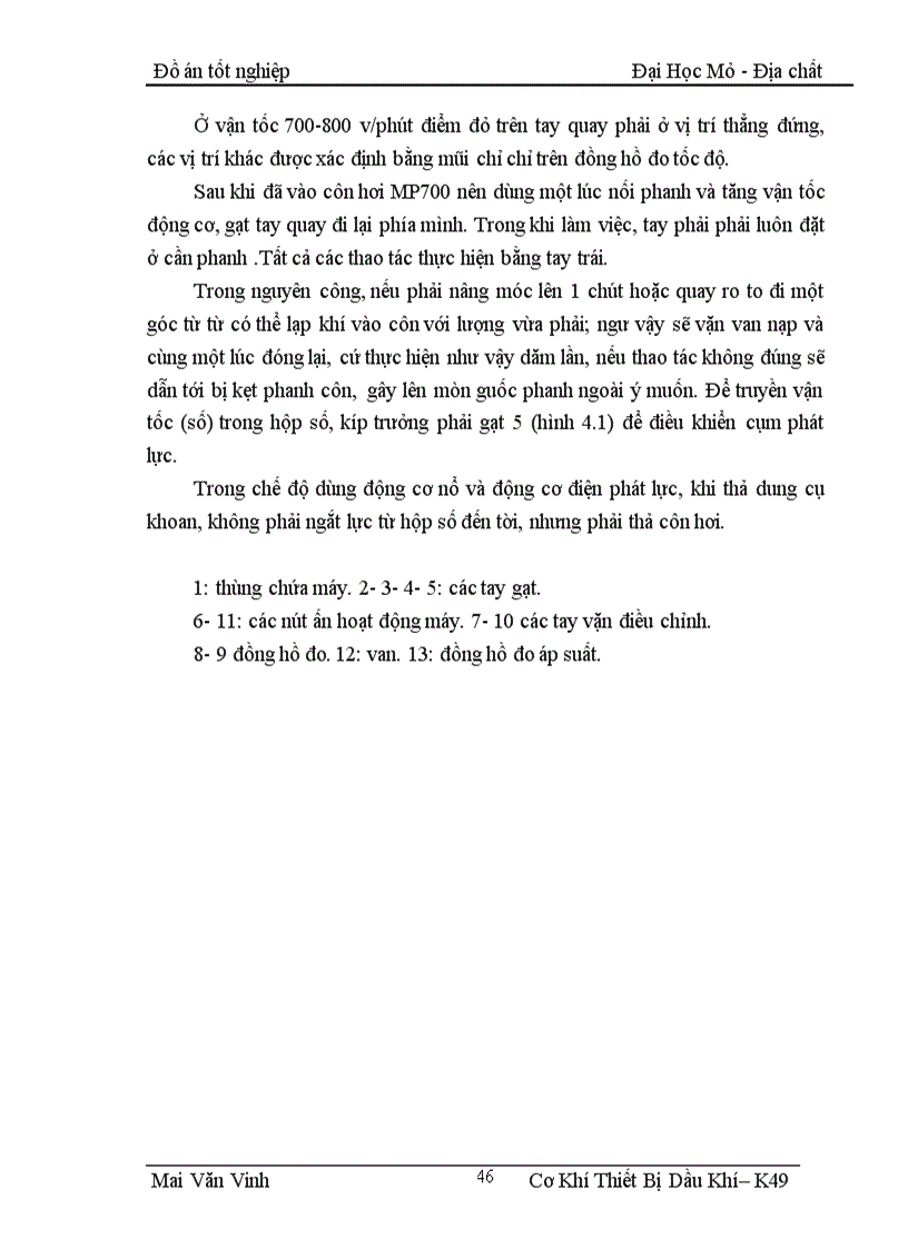 image for page Nguyên lý hoạt động cấu tạo một số dạng hỏng hóc và vận hành bộ tời khoan LBU 1200 Chuyên đề Nghiên cứu bộ hãm tời phụ