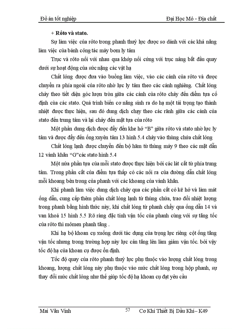 image for page Nguyên lý hoạt động cấu tạo một số dạng hỏng hóc và vận hành bộ tời khoan LBU 1200 Chuyên đề Nghiên cứu bộ hãm tời phụ