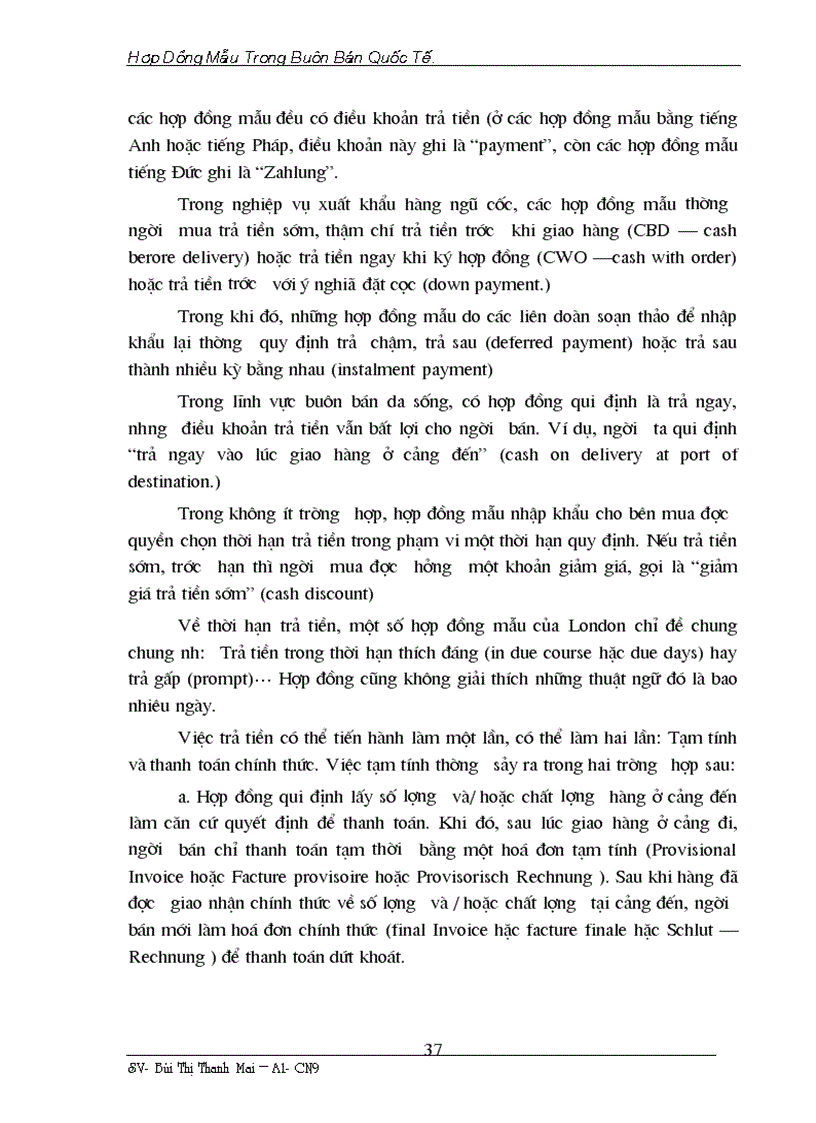 image for page Tìm hiểu về vấn đề sử dụng hợp đồng mẫu trong đàm phán ký kết hợp đồng mua bán ngoại thương và thực tiễn ở Việt Nam