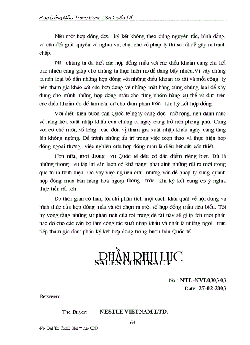 image for page Tìm hiểu về vấn đề sử dụng hợp đồng mẫu trong đàm phán ký kết hợp đồng mua bán ngoại thương và thực tiễn ở Việt Nam
