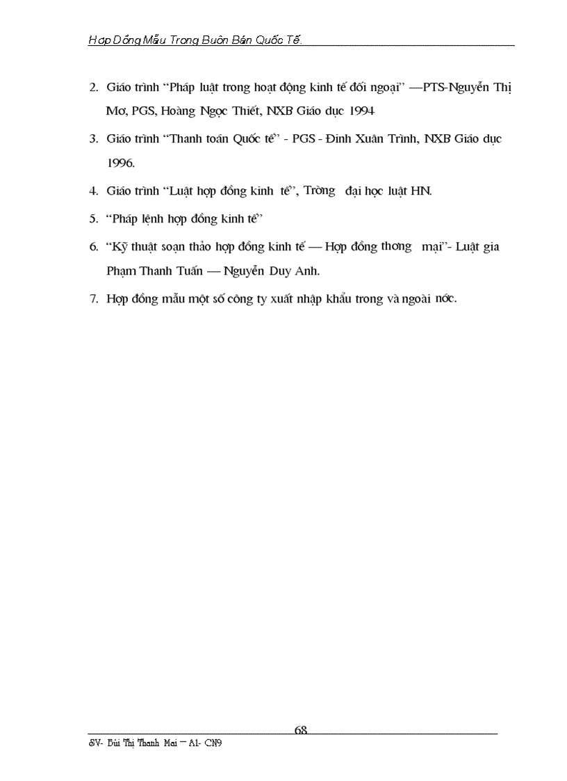 image for page Tìm hiểu về vấn đề sử dụng hợp đồng mẫu trong đàm phán ký kết hợp đồng mua bán ngoại thương và thực tiễn ở Việt Nam