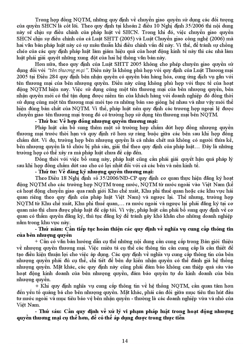 image for page Tìm hiểu một số quy định của pháp luật về nhượng quyền thương mại Đh Luật Hà Nội