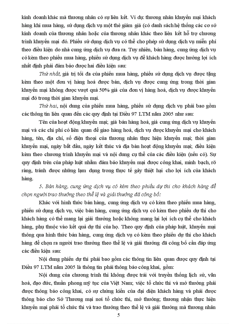 image for page Tìm hiểu các hình thức khuyến mại và thực tiễn áp dụng Đh Luật Hn 201