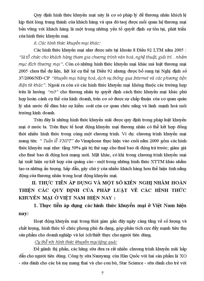 image for page Tìm hiểu các hình thức khuyến mại và thực tiễn áp dụng Đh Luật Hn 201