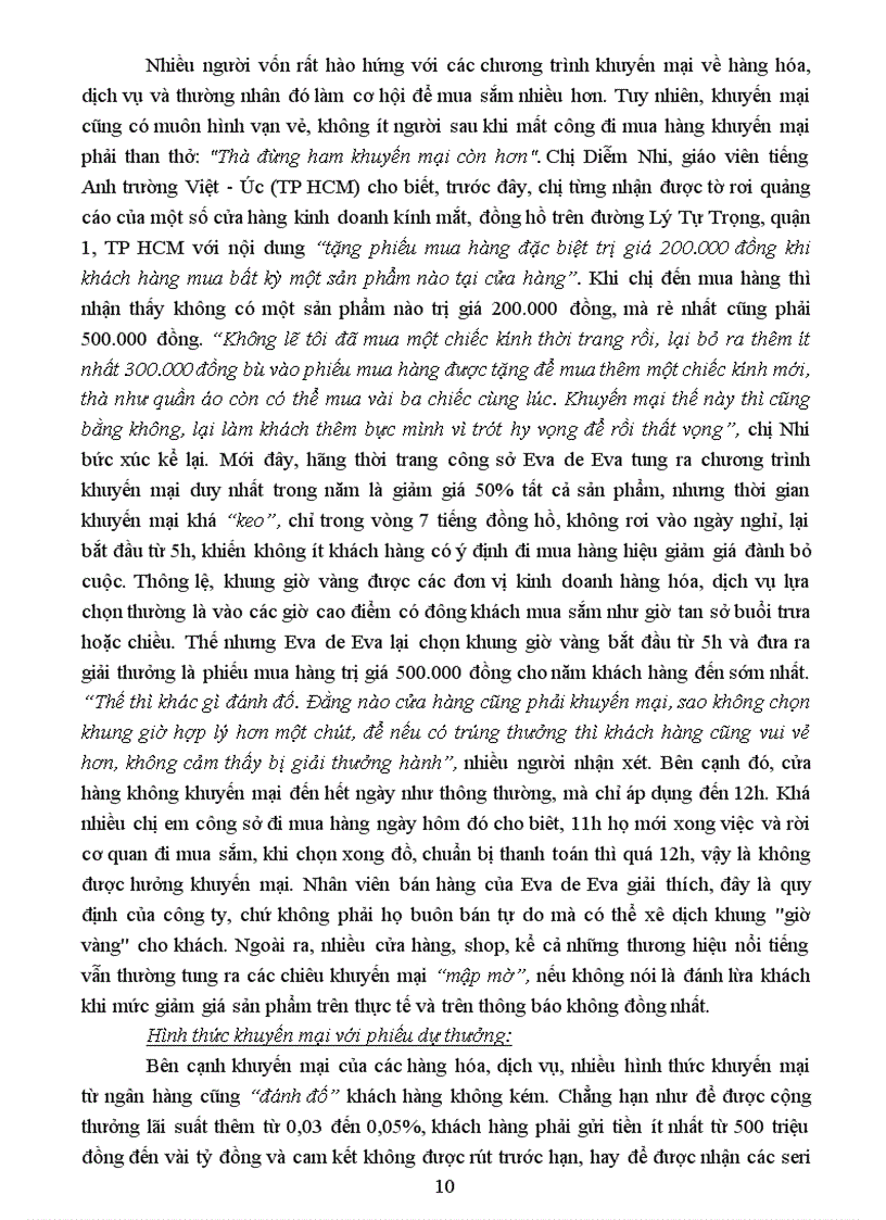 image for page Tìm hiểu các hình thức khuyến mại và thực tiễn áp dụng Đh Luật Hn 201