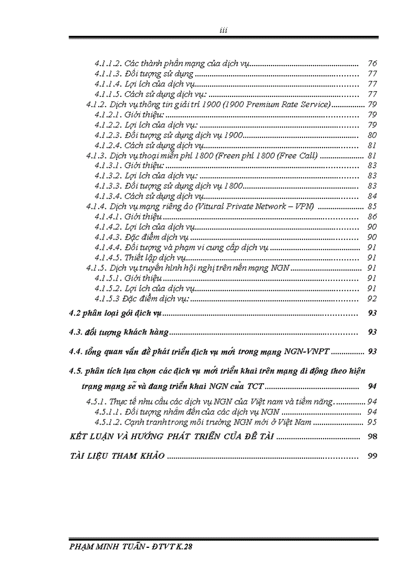 image for page Xu hướng phát triển của mạng di động dùng mạng NGN