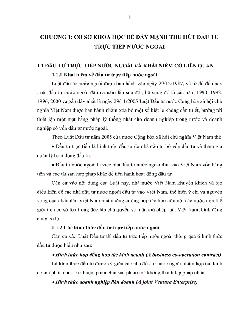 image for page Giải pháp đẩy mạnh thu hút đầu tư trực tiếp nước ngoài để phát triển kinh tế xã hội tỉnh Vĩnh Long giai đoạn 2006 2010