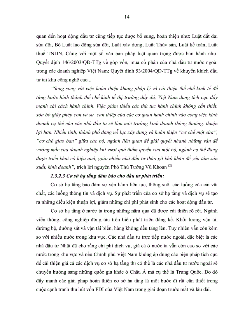 image for page Giải pháp đẩy mạnh thu hút đầu tư trực tiếp nước ngoài để phát triển kinh tế xã hội tỉnh Vĩnh Long giai đoạn 2006 2010