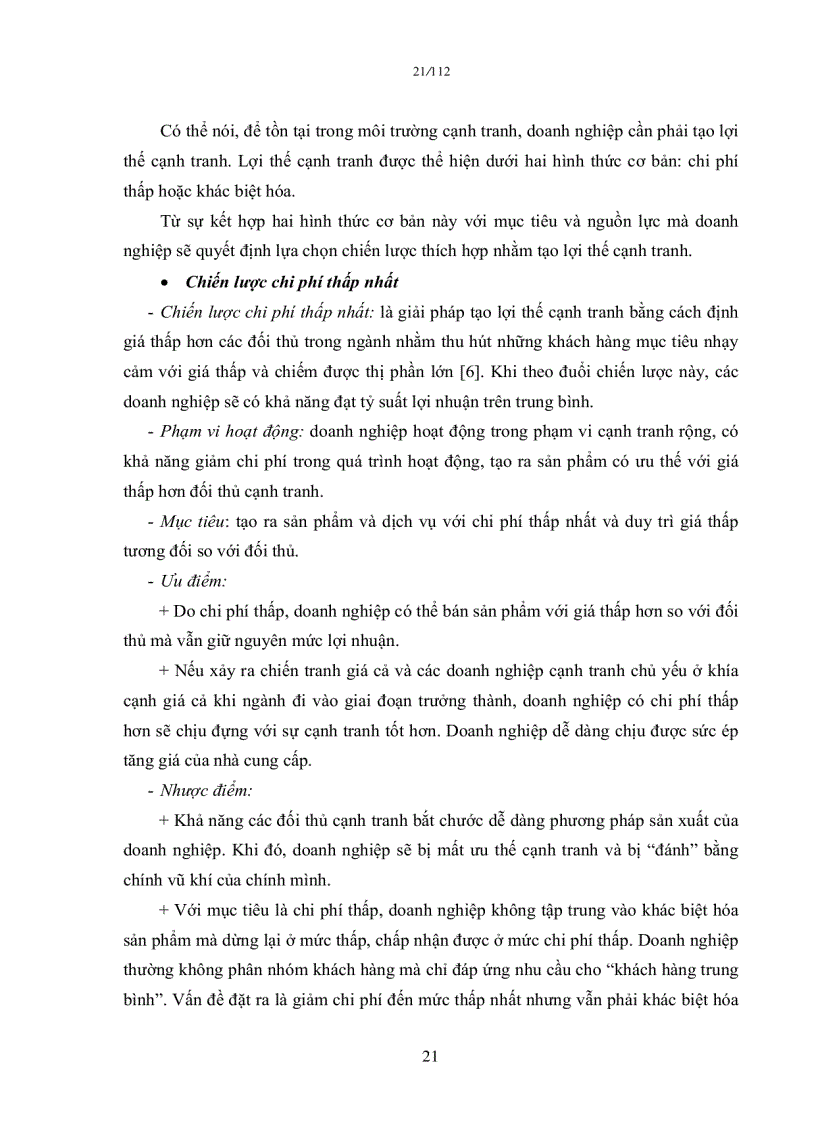 image for page Một số giải pháp nâng cao năng lực cạnh tranh của công ty cổ phần dệt may Thành Công đến năm 2015