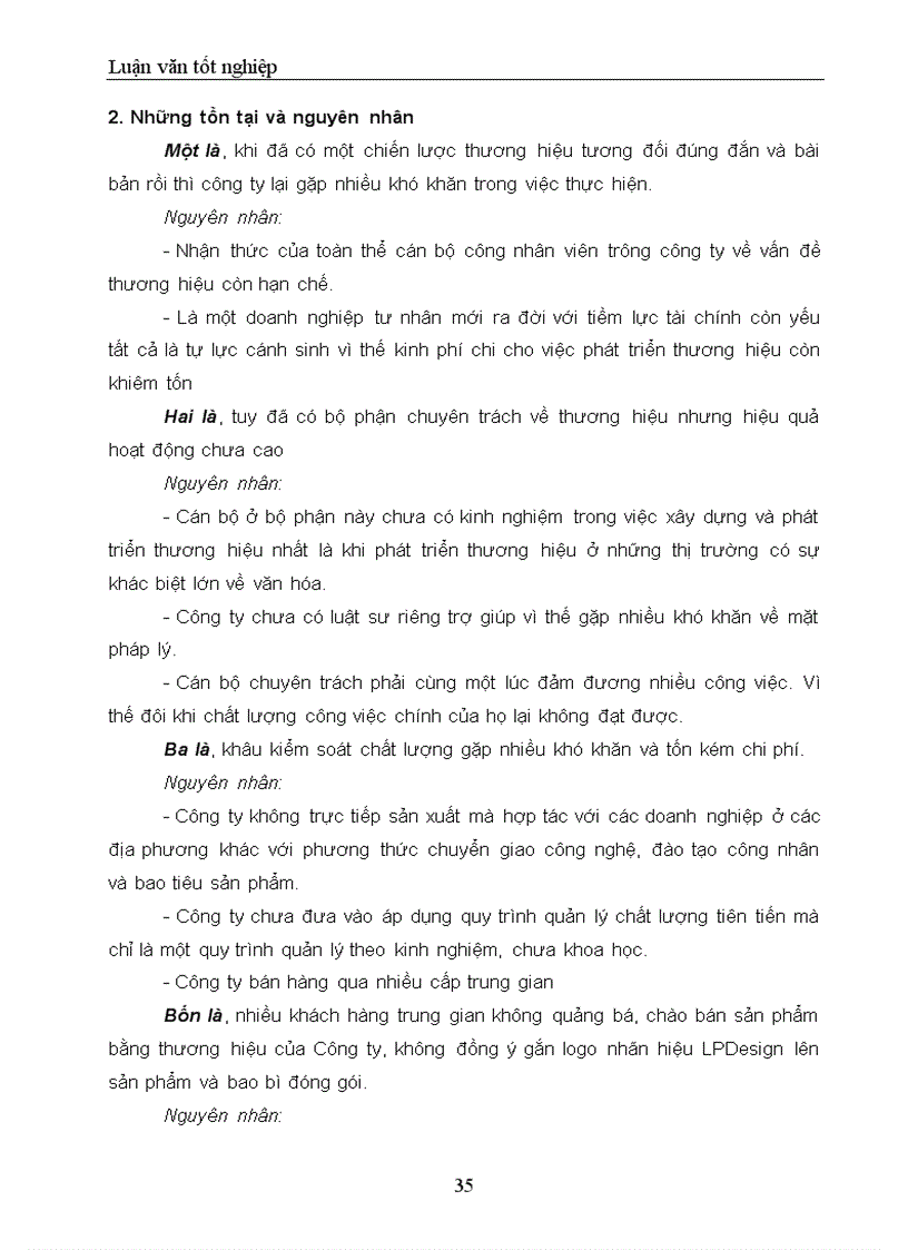 image for page Thực trạng và giải pháp để phát triển thương hiệu cho Công ty Cổ phần thương mại Khánh Trang