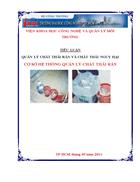 Cơ sở hệ thống quản lý chất thải rắn