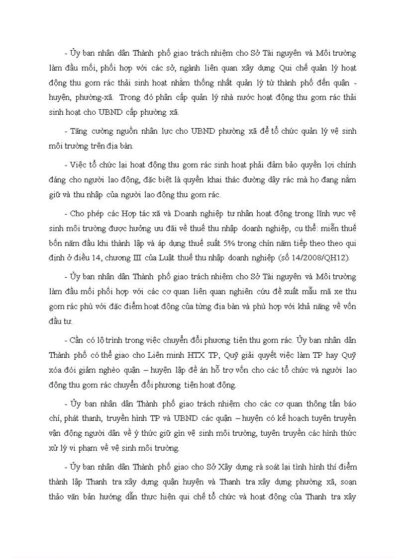 image for page Cơ sở hệ thống quản lý chất thải rắn