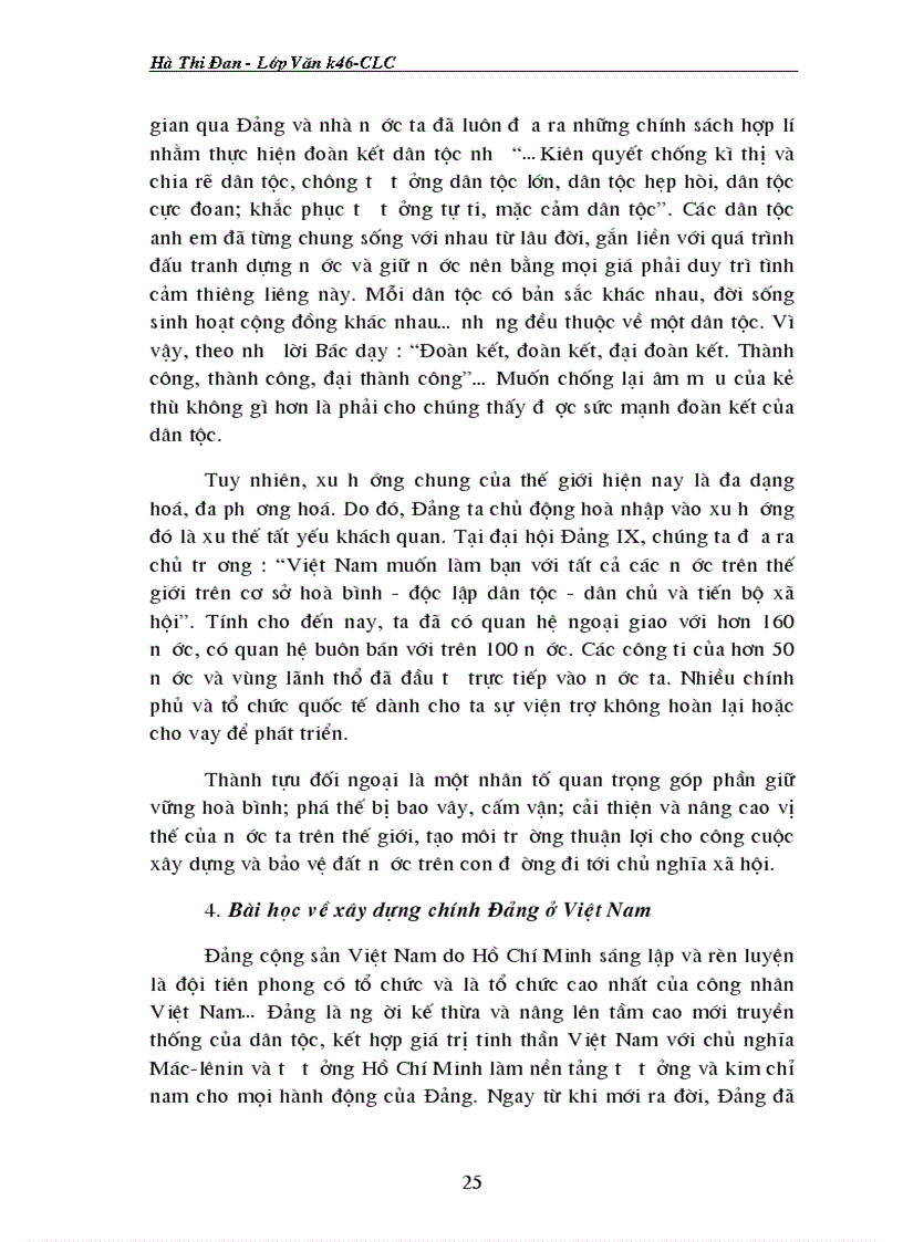 image for page Giải quyết vấn đề dân tộc dân chủ trong các cương lĩnh cách mạng của đảng ta