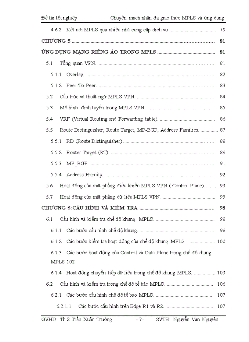 image for page Chuyển mạch nhãn đa giao thức MPLS và ứng dụng