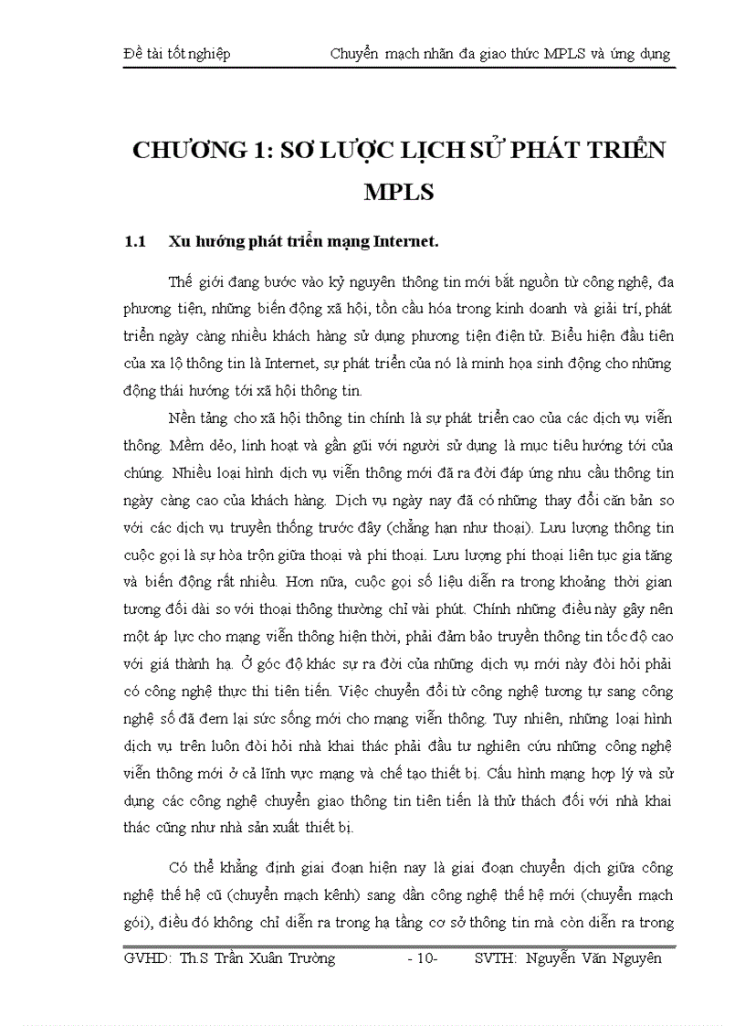 image for page Chuyển mạch nhãn đa giao thức MPLS và ứng dụng