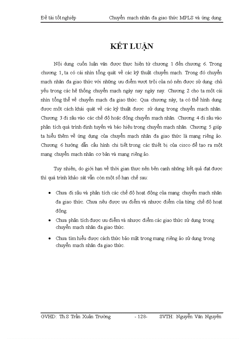 image for page Chuyển mạch nhãn đa giao thức MPLS và ứng dụng