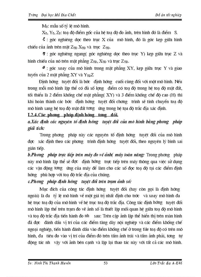 image for page Công tác đo vẽ Mô hình lập thể trong quy trình công nghệ thành lập bản đồ bằng công nghệ ảnh số