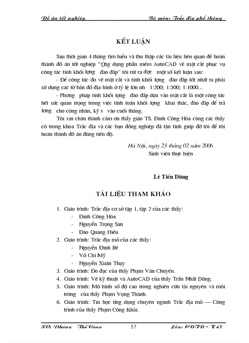 image for page Ứng dụng phần mềm AutoCAD vẽ mặt cắt phục vụ công tác tính khối lượng đào đắp