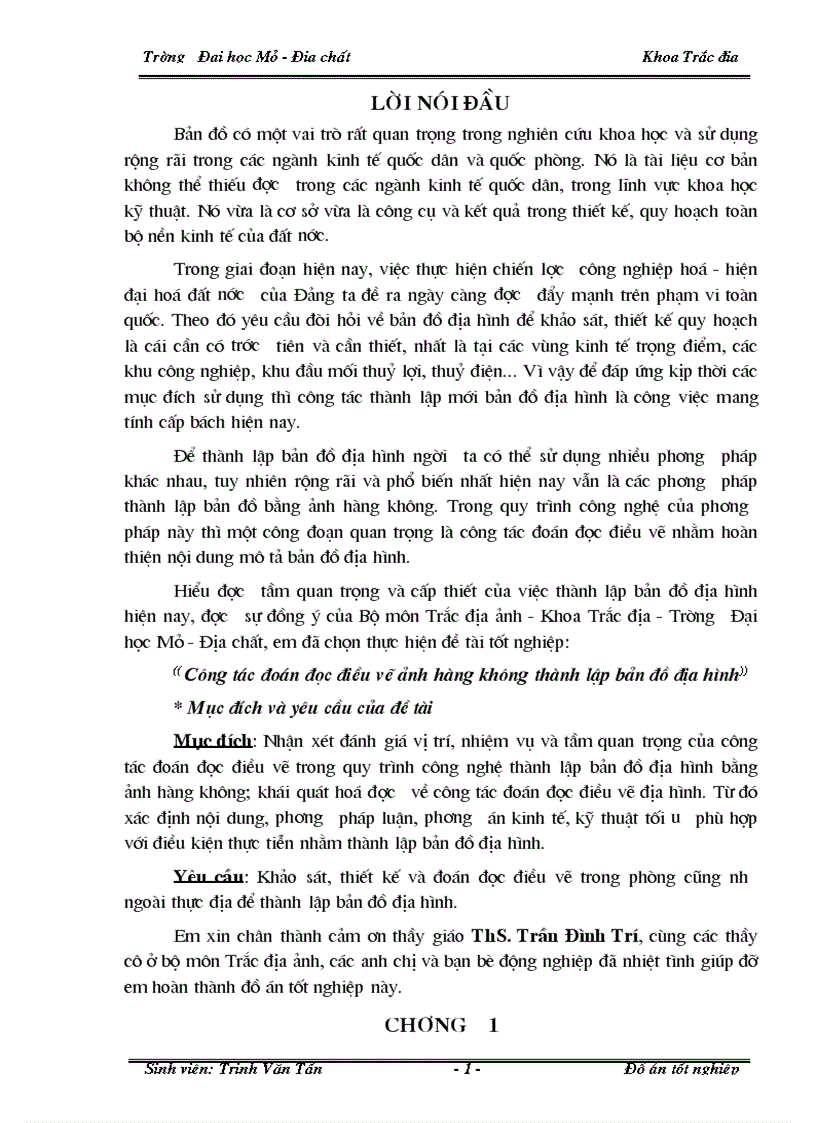 image for page Công tác đoán đọc điều vẽ ảnh hàng không thành lập bản đồ địa hình