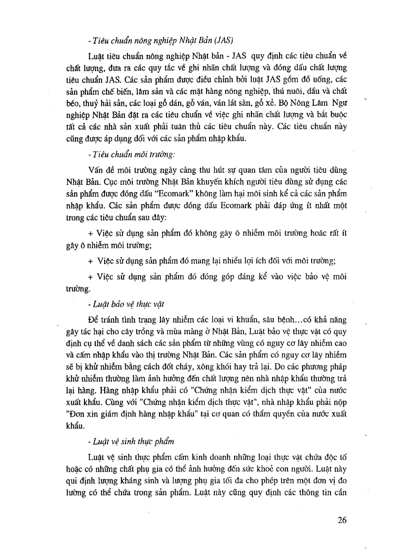 image for page Giải pháp chủ yếu nhằm phát triển xuất khẩu nông thủy sản và hàng thủ công mỹ nghệ sang Nhật Bản