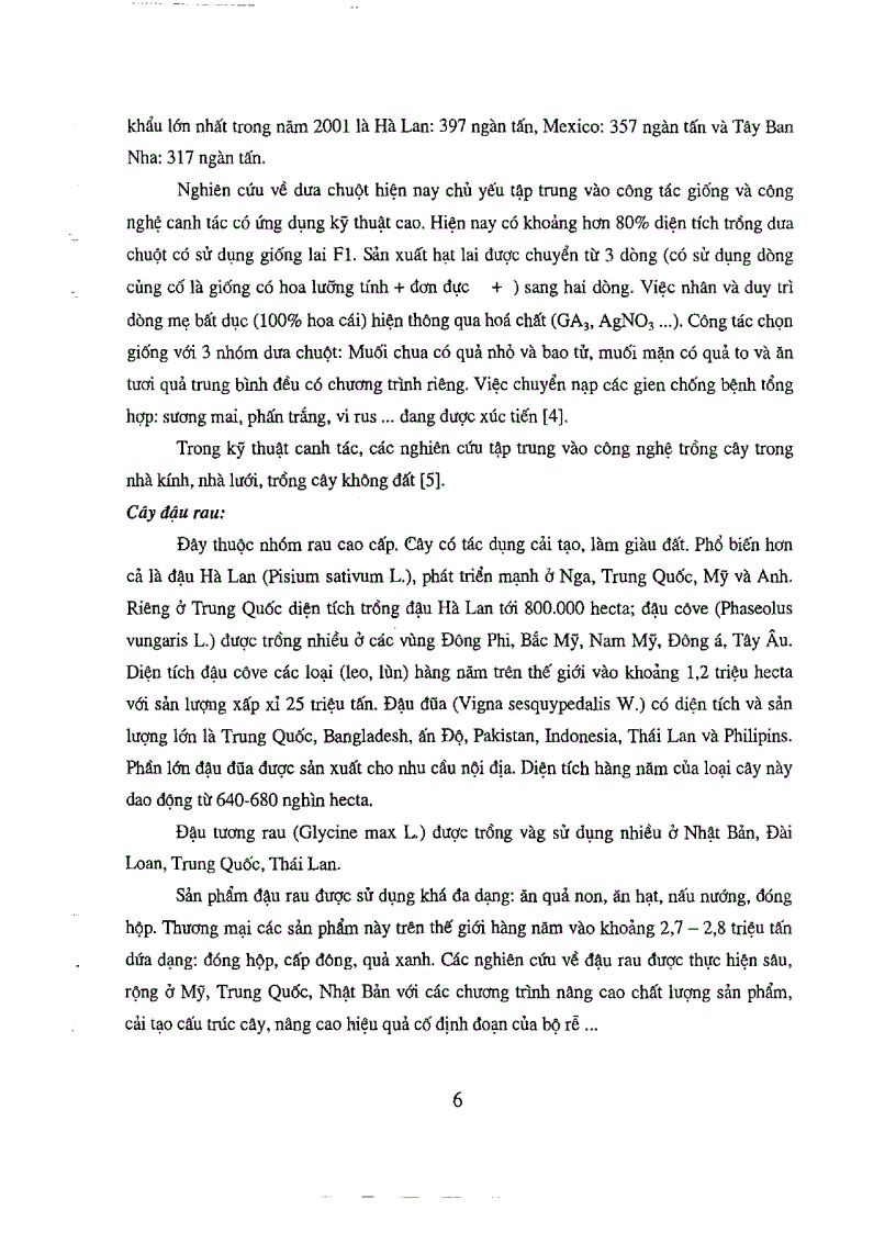 image for page Ứng dụng nghiên cứu các giải pháp khoa học công nghệ và thị trường để phục vụ chương trình xuất khẩu rau và hoa