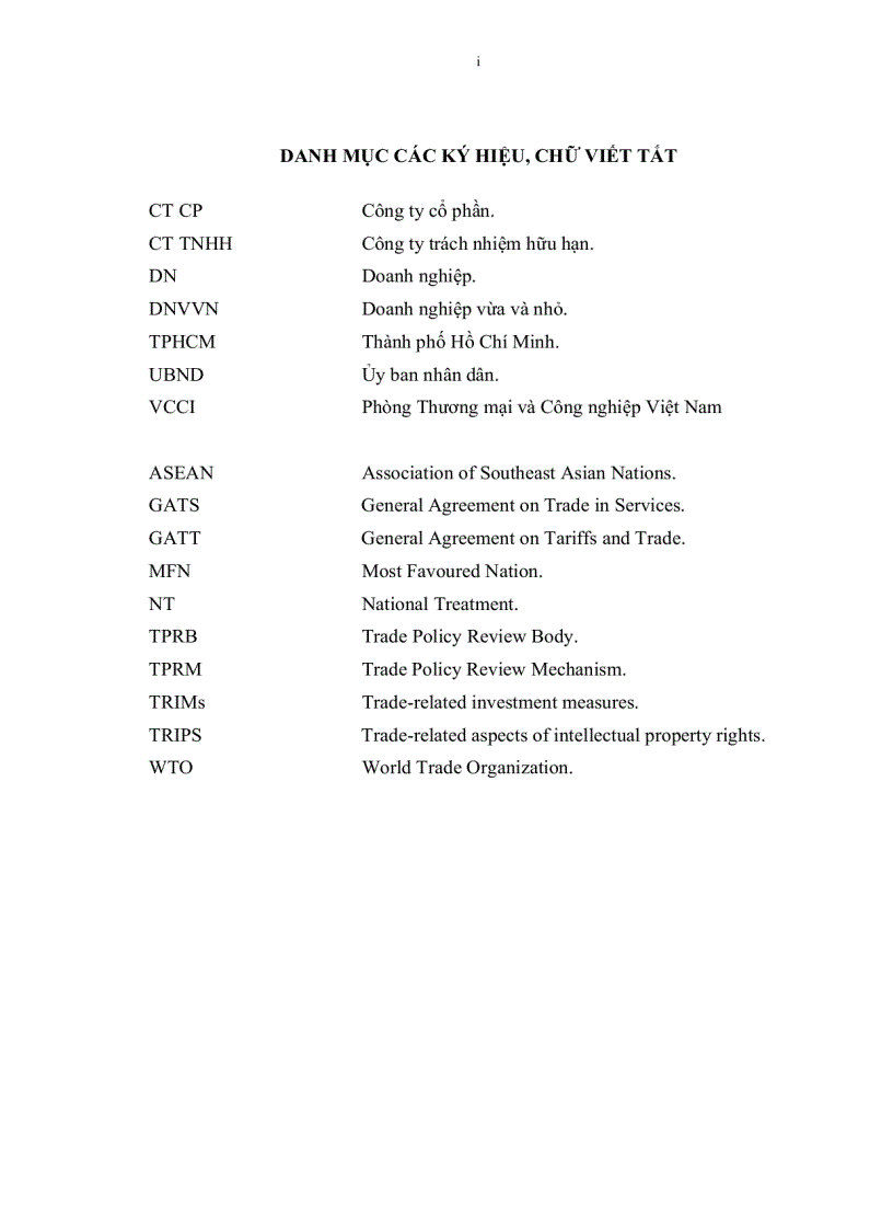 image for page Những tác động đến doanh nghiệp vừa và nhỏ trên địa bàn thành phố Hồ Chí Minh trong 5 năm đầu tiên sau khi Việt Nam gia nhập WTO
