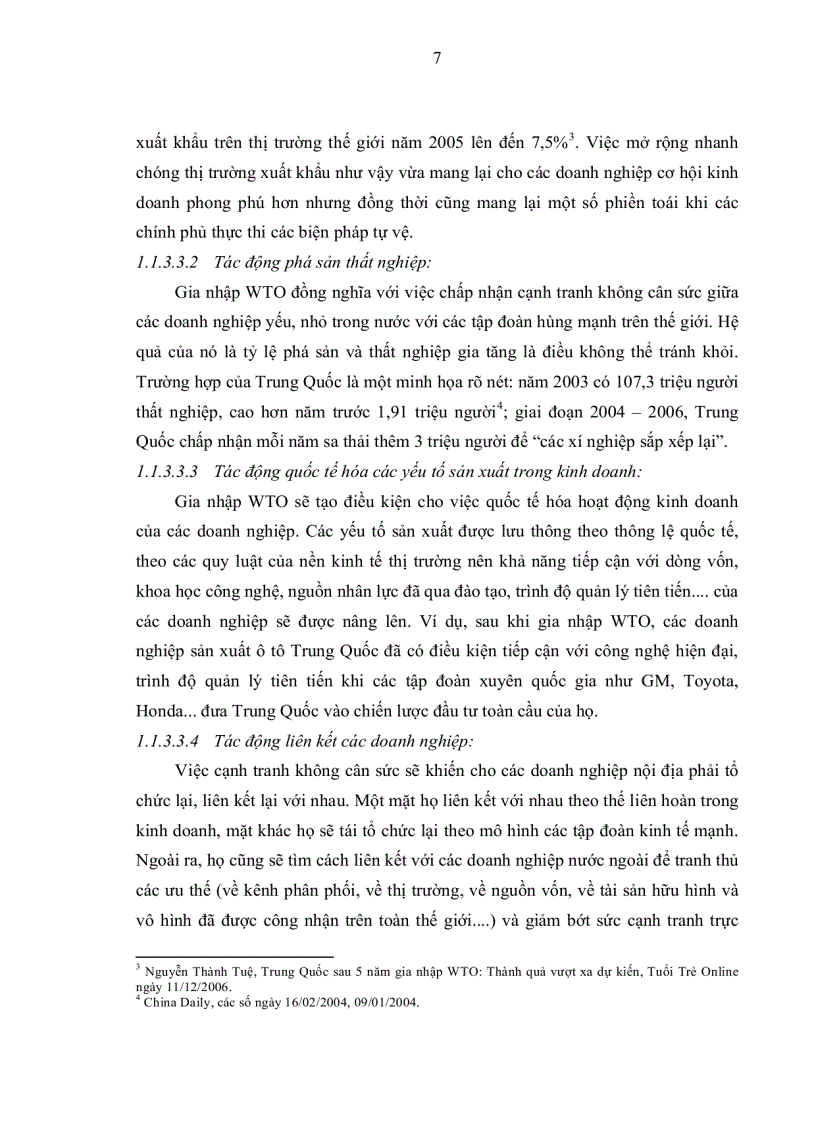 image for page Những tác động đến doanh nghiệp vừa và nhỏ trên địa bàn thành phố Hồ Chí Minh trong 5 năm đầu tiên sau khi Việt Nam gia nhập WTO