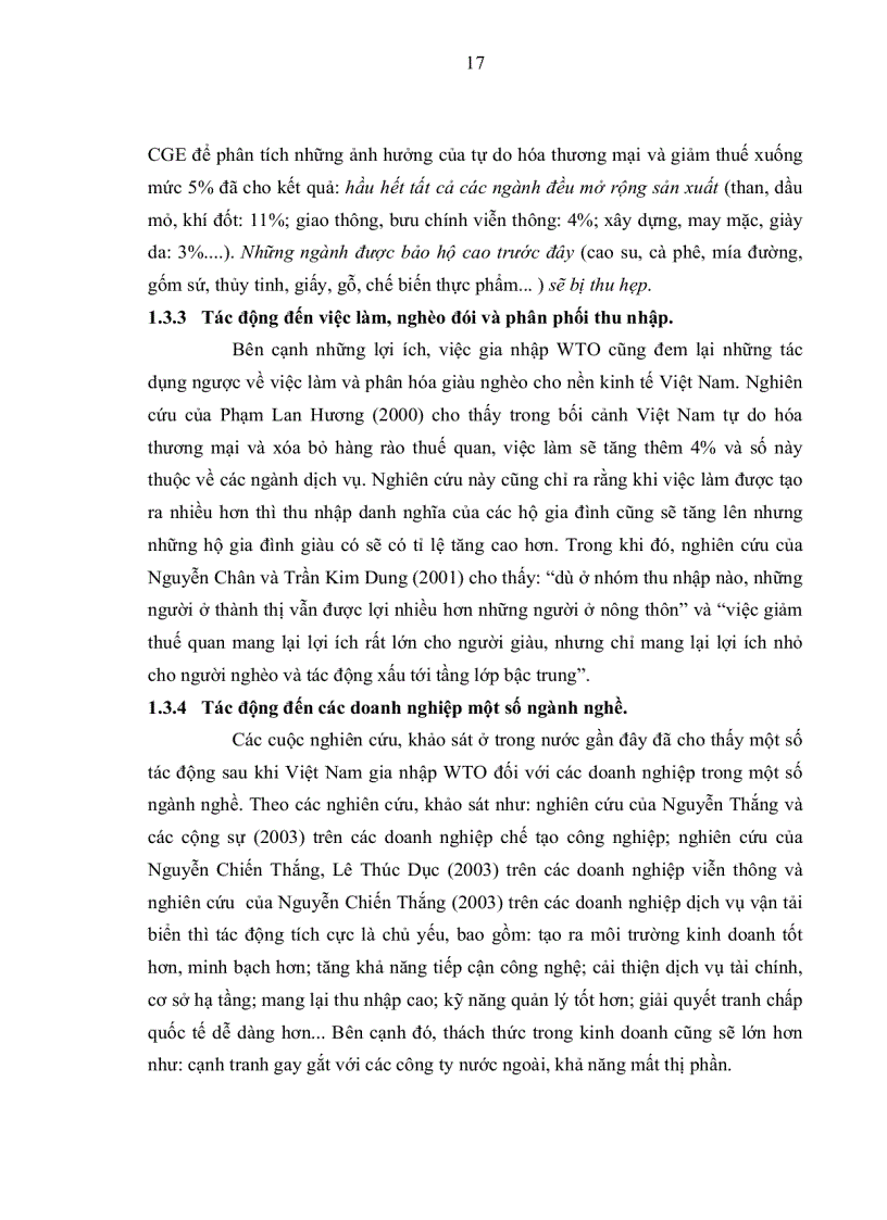 image for page Những tác động đến doanh nghiệp vừa và nhỏ trên địa bàn thành phố Hồ Chí Minh trong 5 năm đầu tiên sau khi Việt Nam gia nhập WTO