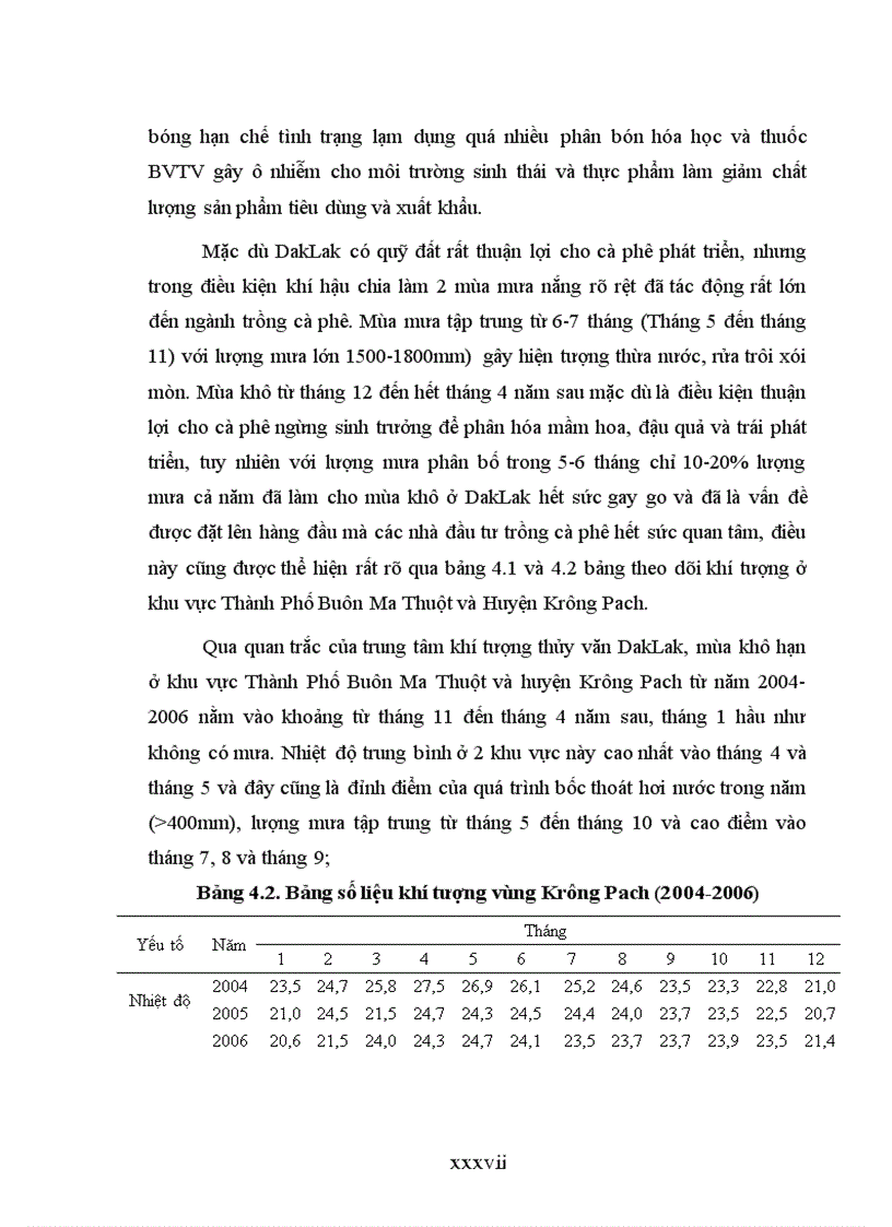 image for page Luận văn thạc sỹ Nghiên cứu ảnh hưởng của một số công thức bón phân đến sinh trưởng phát triển và năng suất cà phê vối trong điều kiện có che bóng và không che bóng tại DakLak
