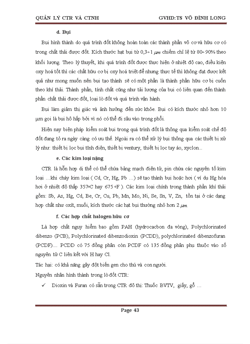 image for page Công nghệ nhiệt trong xử lý chất thải rắn