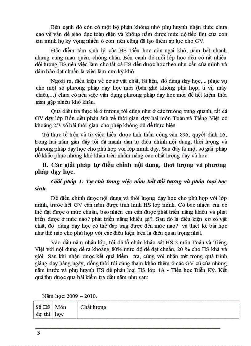 image for page Thực trạng và giải pháp chủ động linh hoạt trong giảng dạy nội dung chương trình lớp 4 nhằm giảm bớt áp lực cho học sinh và nâng cao chất lượng dạy học