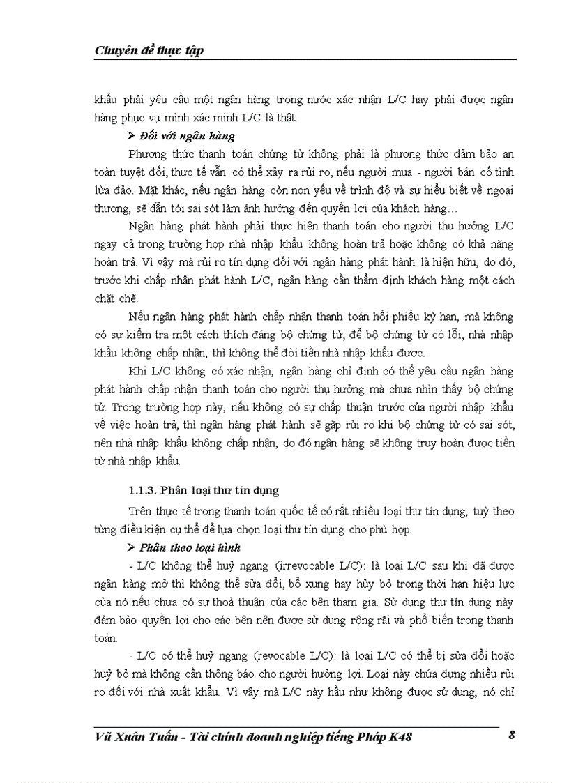 image for page Giải pháp mở rộng hoạt động thanh toán quốc tế theo phương thức tín dụng chứng tù tại NHNN PTNT chi nhánh Nam Hà Nội
