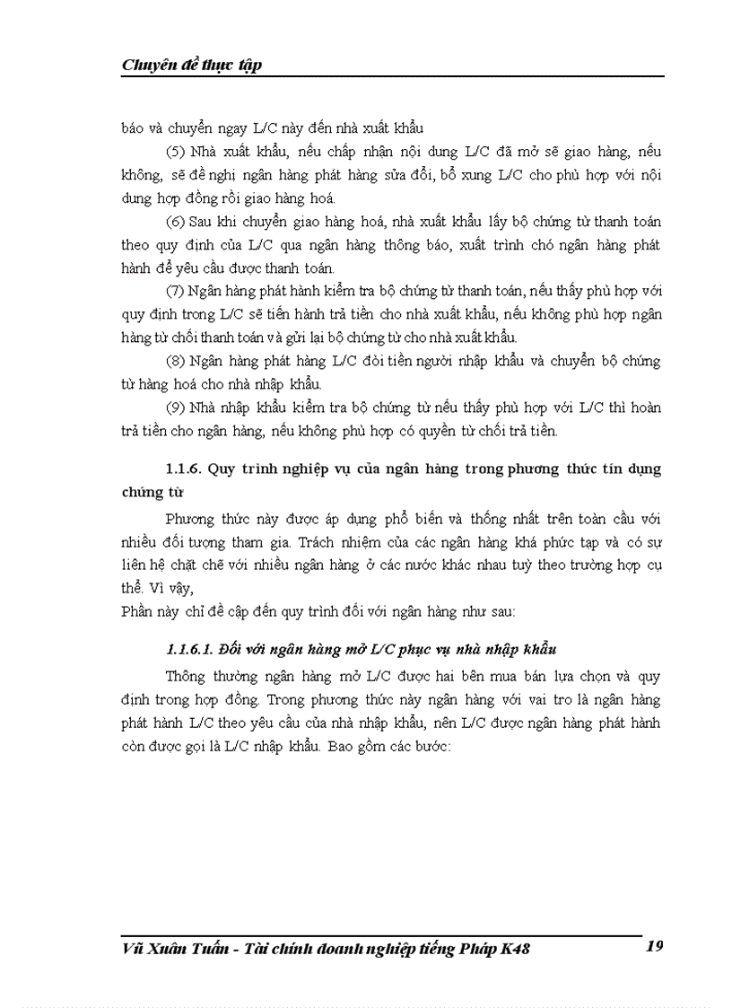 image for page Giải pháp mở rộng hoạt động thanh toán quốc tế theo phương thức tín dụng chứng tù tại NHNN PTNT chi nhánh Nam Hà Nội