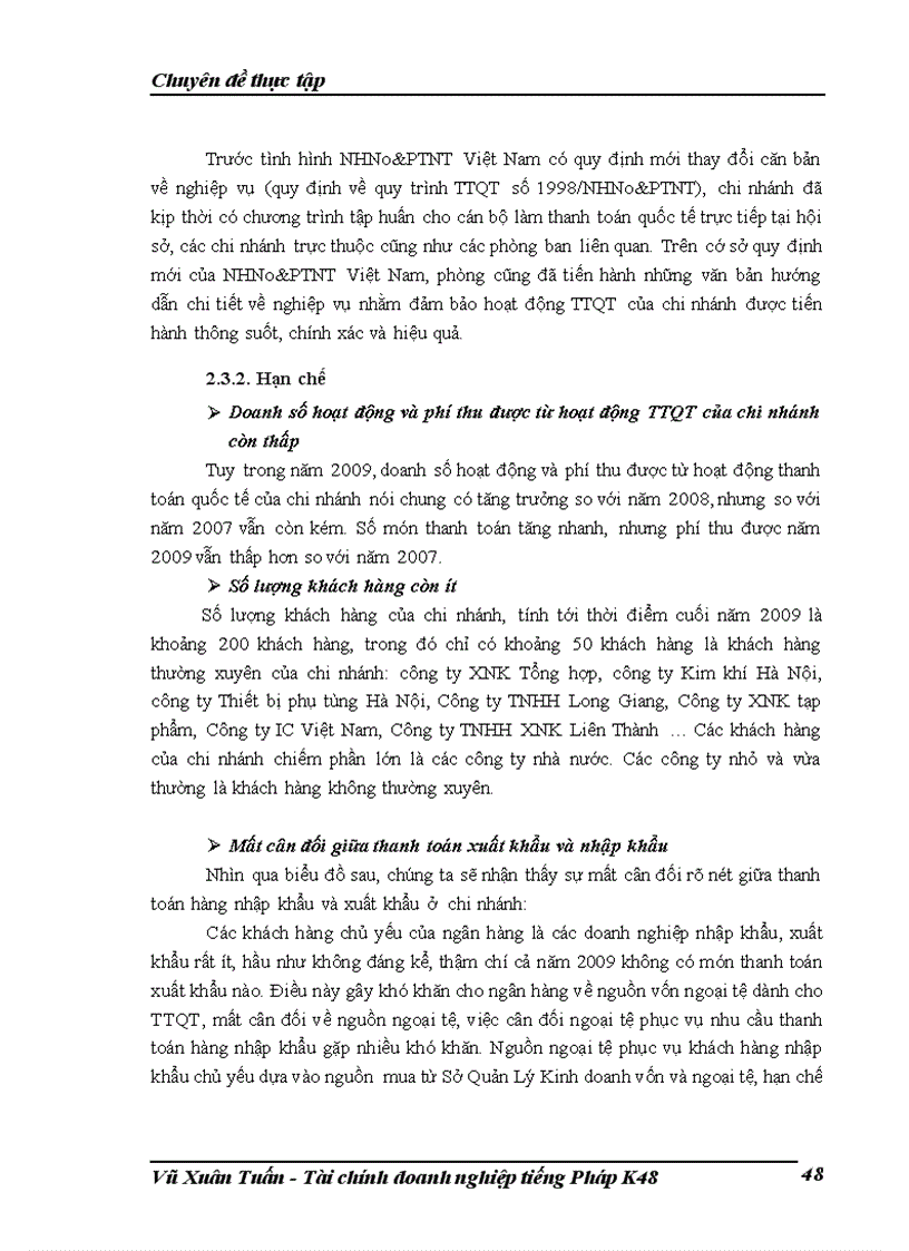 image for page Giải pháp mở rộng hoạt động thanh toán quốc tế theo phương thức tín dụng chứng tù tại NHNN PTNT chi nhánh Nam Hà Nội